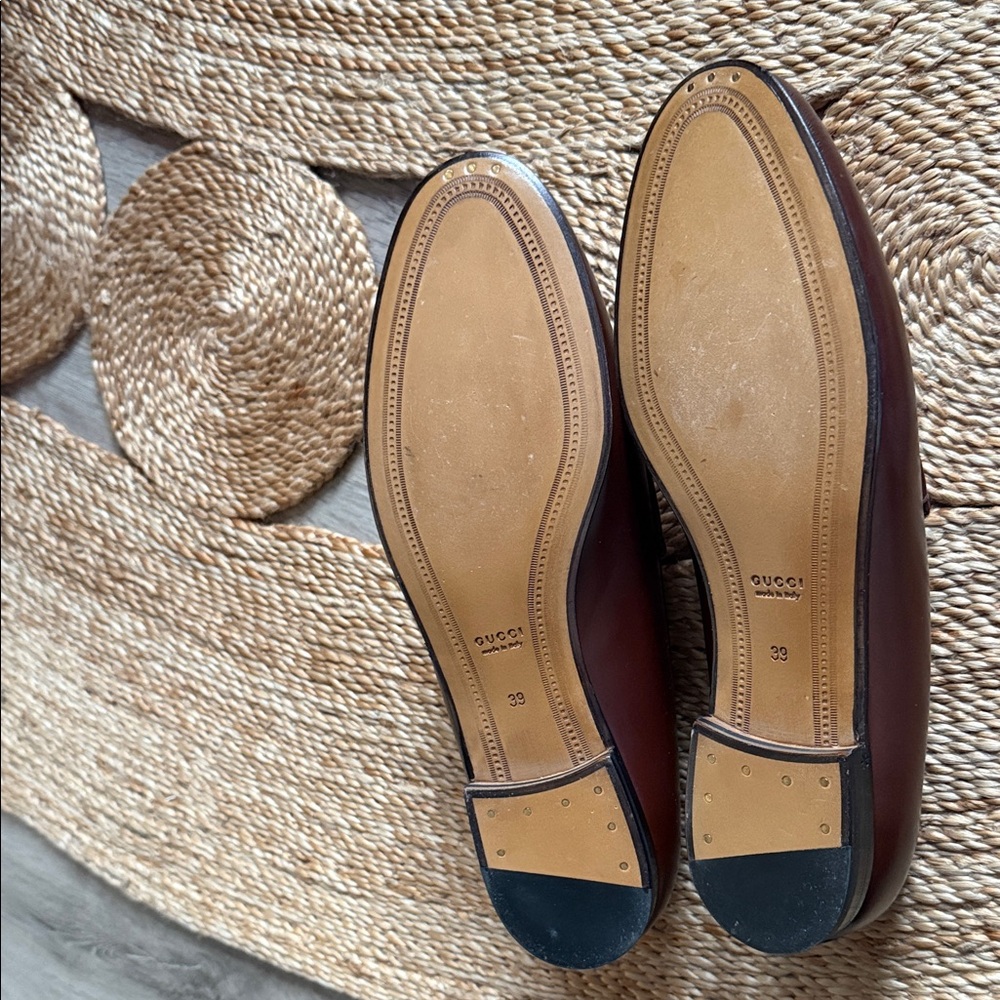Gucci Jordaan Loafer in Dark Brown New with Box - Picture 5 of 12